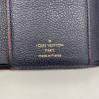 Louis Vuitton Trifold Wallet Monogram Empreinte Portefeuille Victorine Marine — view 4