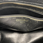 Chanel Tote Reissue Caviar Leather Black Gold — view 5