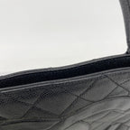 Chanel Tote Reissue Caviar Leather Black Gold — view 9