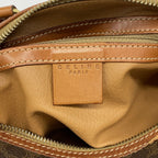 Celine Handbag Macadam Brown Gold — view 5