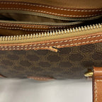 Celine Handbag Macadam Brown Gold — view 6