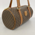 Celine Handbag Macadam Brown Gold — view 2