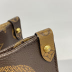 Louis Vuitton Tote Monogram Giant Reverse On The Go GM Brown 2-Way — view 6