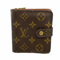 Louis Vuitton Wallet Monogram Compact Zip Brown