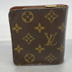 Louis Vuitton Wallet Monogram Compact Zip Brown — view 9