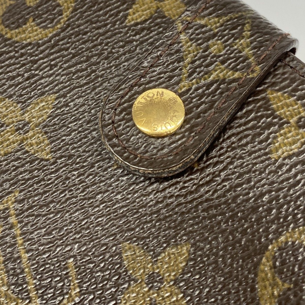 Louis Vuitton Wallet Monogram Compact Zip Brown — view 8