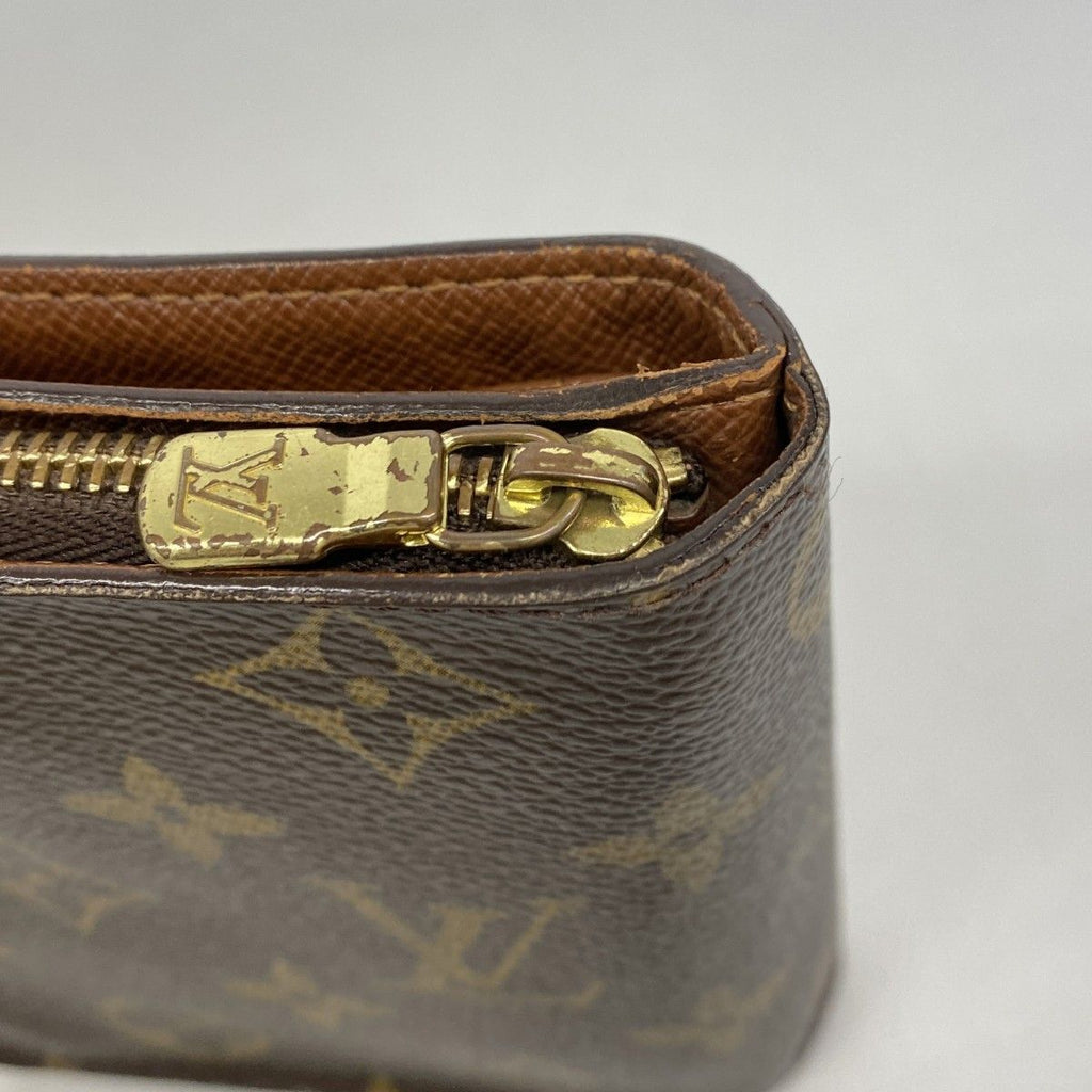 Louis Vuitton Wallet Monogram Compact Zip Brown — view 5