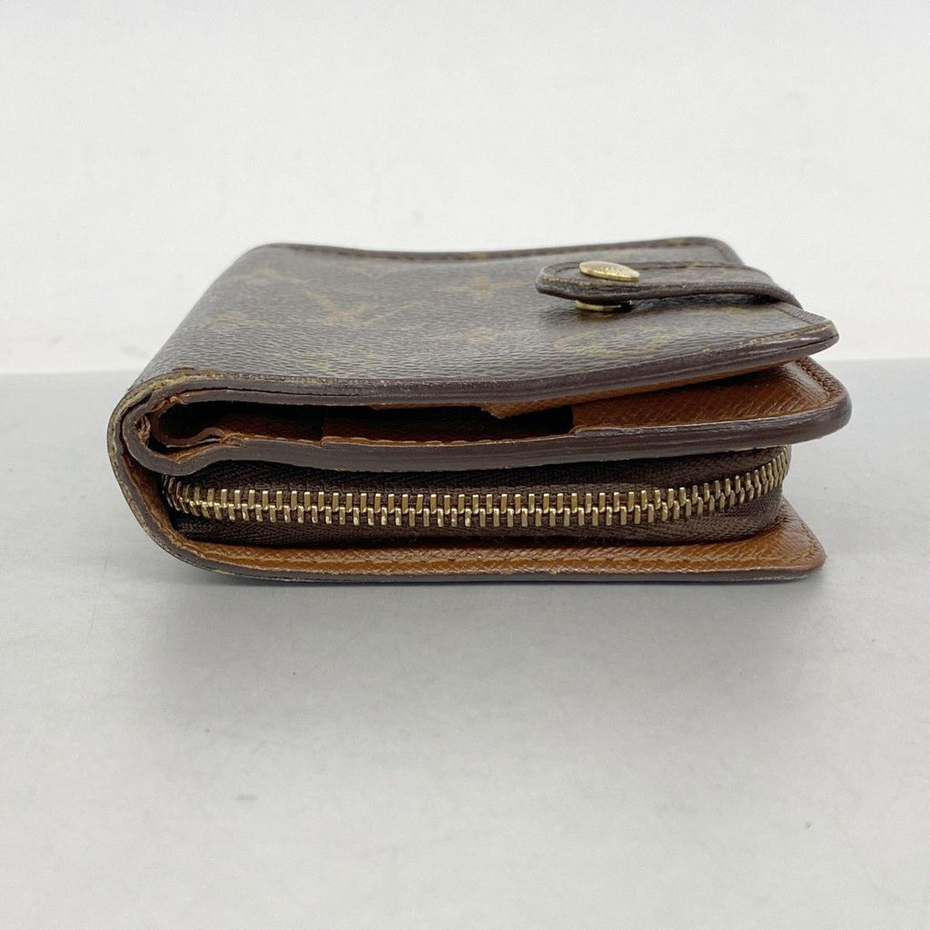 Louis Vuitton Wallet Monogram Compact Zip Brown — view 2