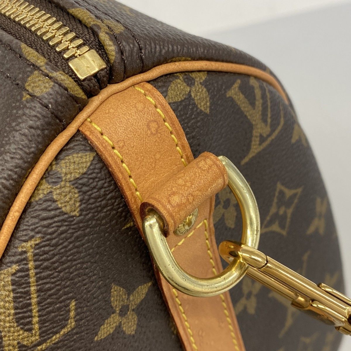 Louis Vuitton Handbag Monogram Love Lock Speedy Bandouliere 30 Brown 2-Way — view 8