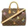 Louis Vuitton Handbag Monogram Love Lock Speedy Bandouliere 30 Brown 2-Way