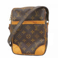Louis Vuitton Shoulder Bag Monogram Danube Brown
