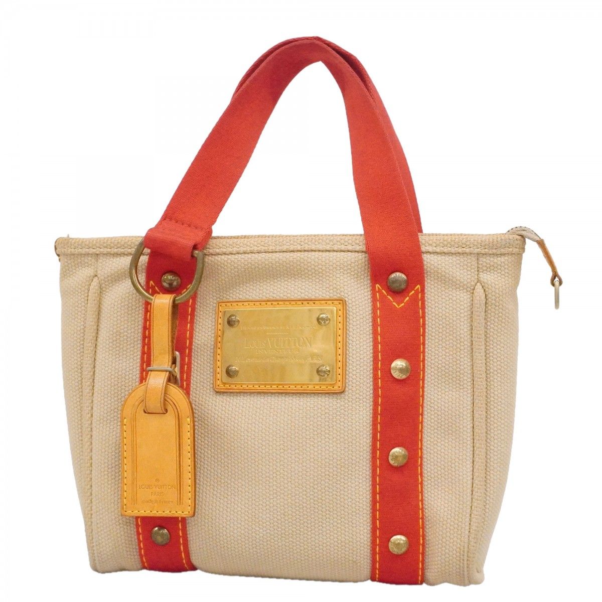 Louis Vuitton Handbag Antigua Cabas PM Beige