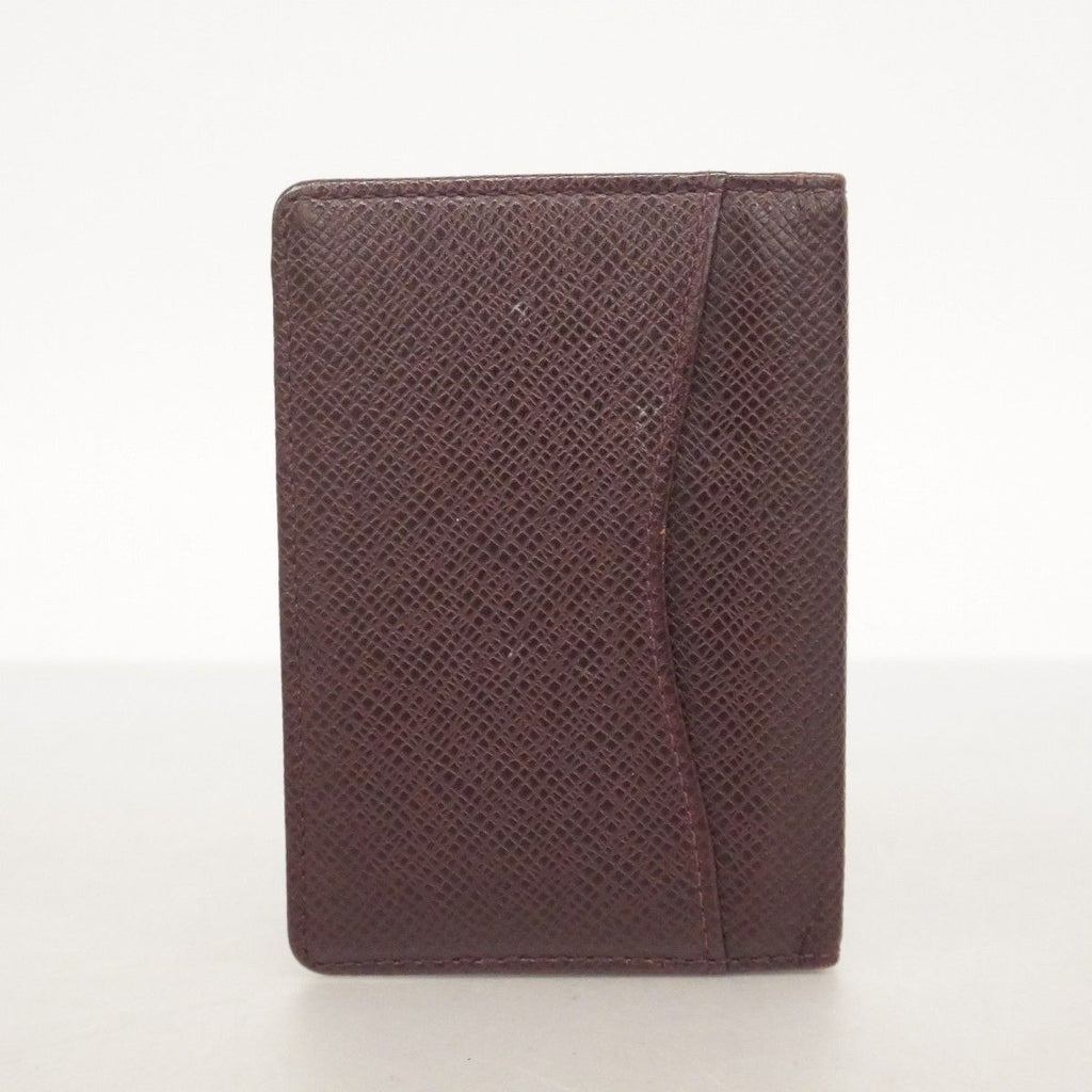 Louis Vuitton Card Case Taiga Organizer de Poche Acajou — view 9