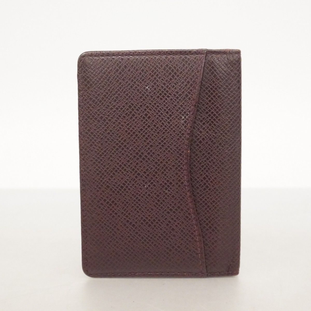 Louis Vuitton Card Case Taiga Organizer de Poche Acajou — view 9