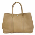 Hermes Tote Garden Party TPM Negonda Etoupe Silver