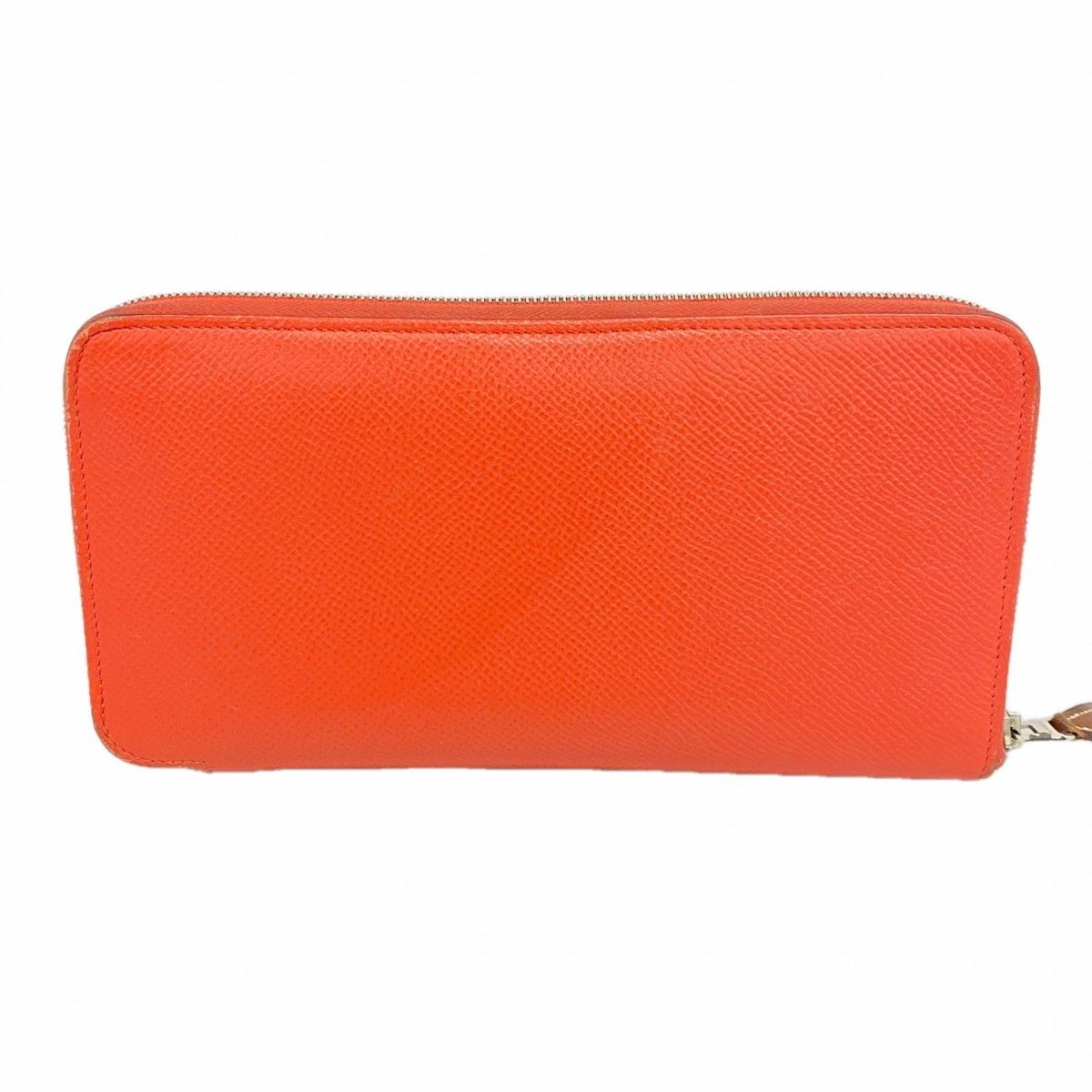 Hermes Wallet Azap Long Silk in Veau Rose Jaipur Silver