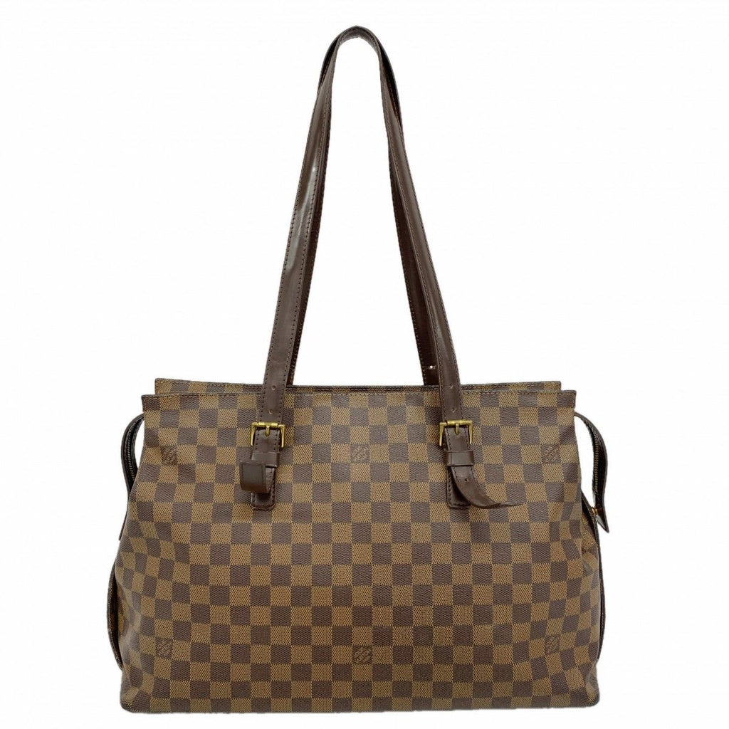 Louis Vuitton Shoulder Bag Damier Chelsea Ebene