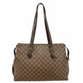 Louis Vuitton Shoulder Bag Damier Chelsea Ebene