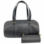 Louis Vuitton Handbag Epi Soufflot Noir