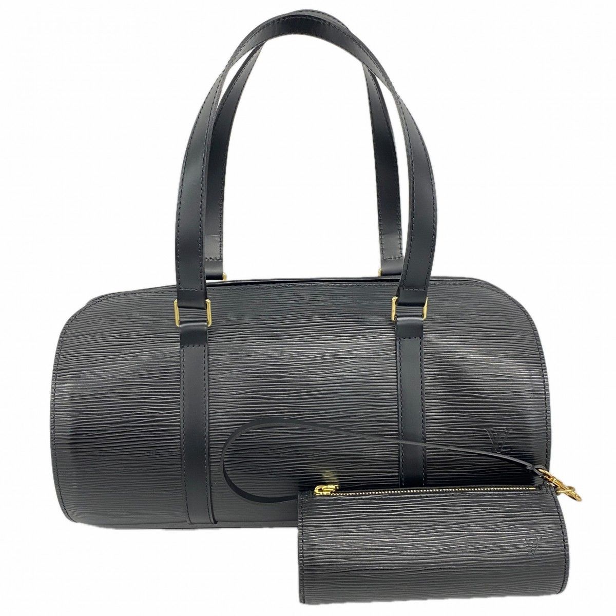 Louis Vuitton Handbag Epi Soufflot Noir