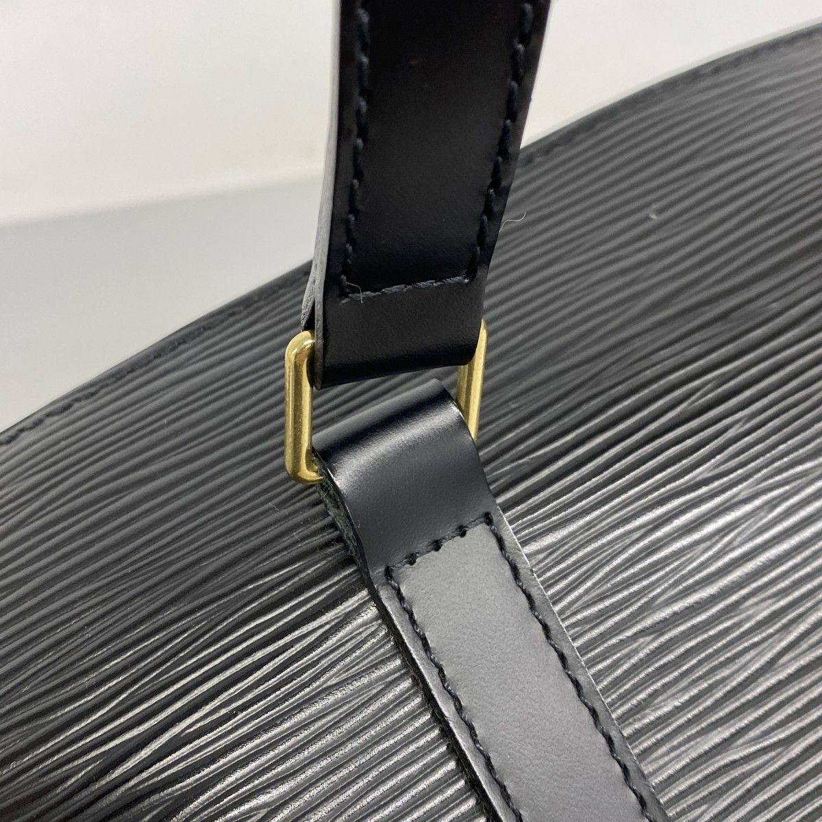 Louis Vuitton Handbag Epi Soufflot Noir — view 7