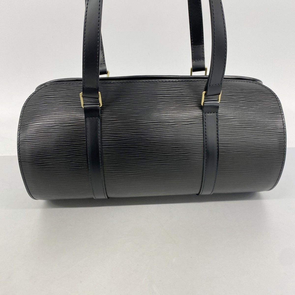 Louis Vuitton Handbag Epi Soufflot Noir — view 9