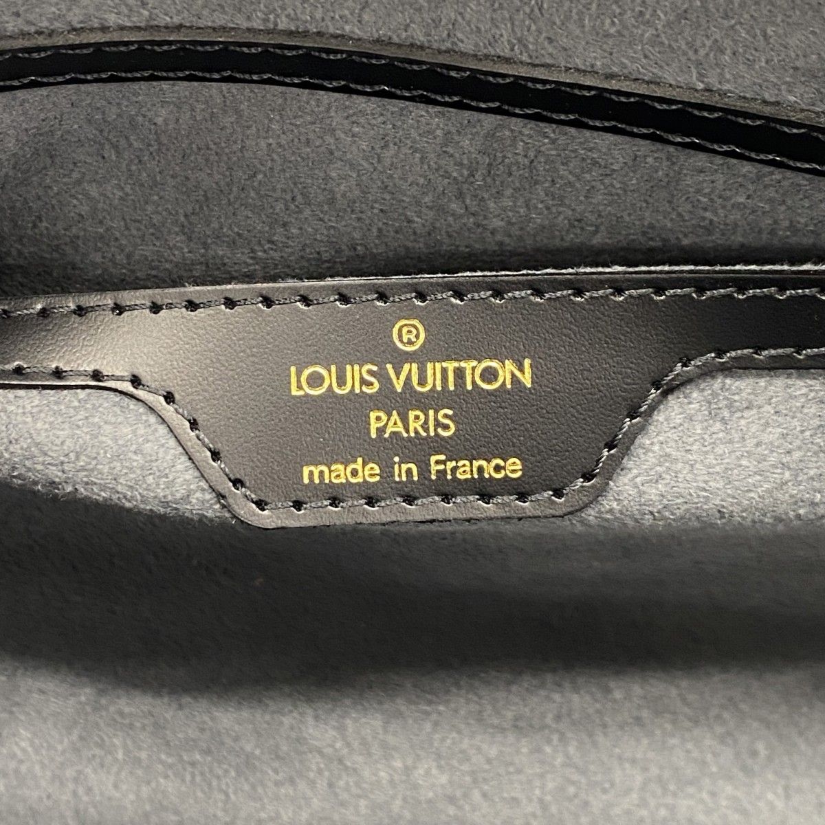 Louis Vuitton Handbag Epi Soufflot Noir — view 5