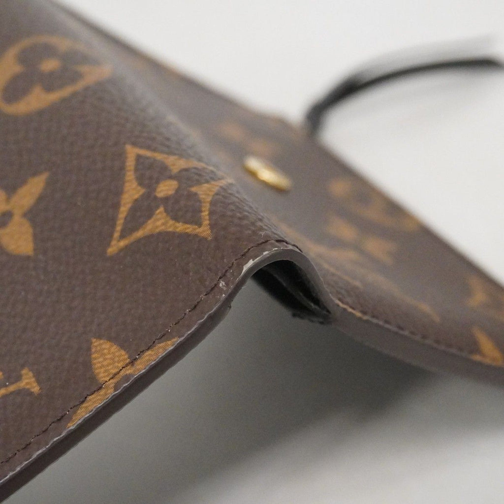Louis Vuitton Trifold Wallet Monogram Reverse Portefeuille Victorine Brown — view 5