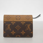 Louis Vuitton Trifold Wallet Monogram Reverse Portefeuille Victorine Brown — view 7