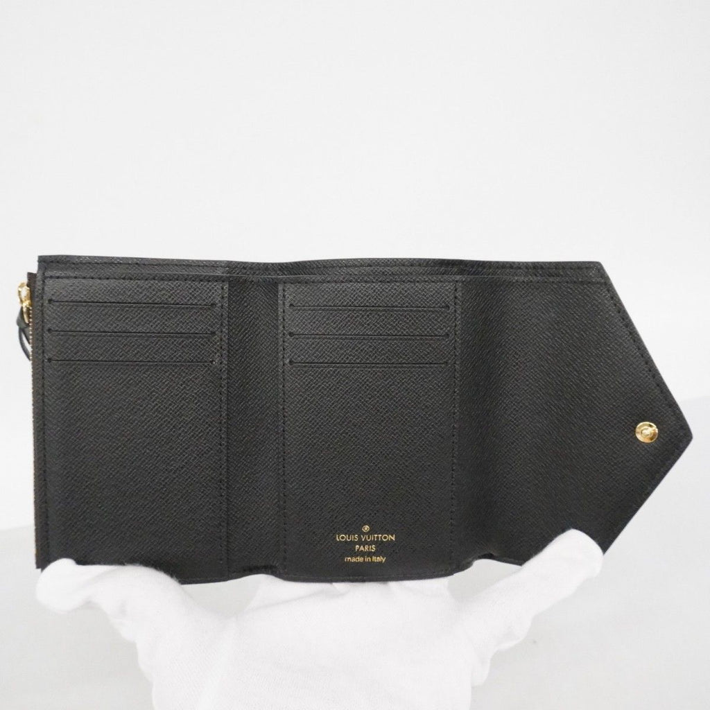 Louis Vuitton Trifold Wallet Monogram Reverse Portefeuille Victorine Brown — view 3
