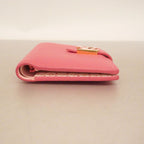 Louis Vuitton Wallet Taurillon LV Vertical CP Fuchsia — view 2