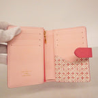 Louis Vuitton Wallet Taurillon LV Vertical CP Fuchsia — view 3