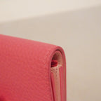 Louis Vuitton Wallet Taurillon LV Vertical CP Fuchsia — view 6
