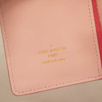 Louis Vuitton Wallet Taurillon LV Vertical CP Fuchsia — view 4