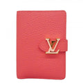 Louis Vuitton Wallet Taurillon LV Vertical CP Fuchsia