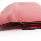 Fendi Bifold Wallet Is Red Leather — view 8