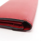 Fendi Bifold Wallet Is Red Leather — view 7