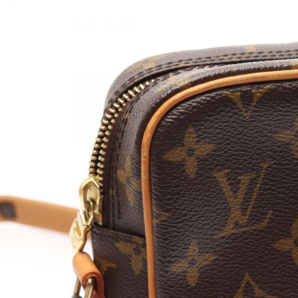 Louis Vuitton Shoulder Bag Amazon Canvas Leather — view 8