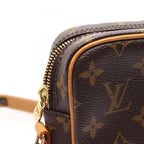Louis Vuitton Shoulder Bag Amazon Canvas Leather — view 8