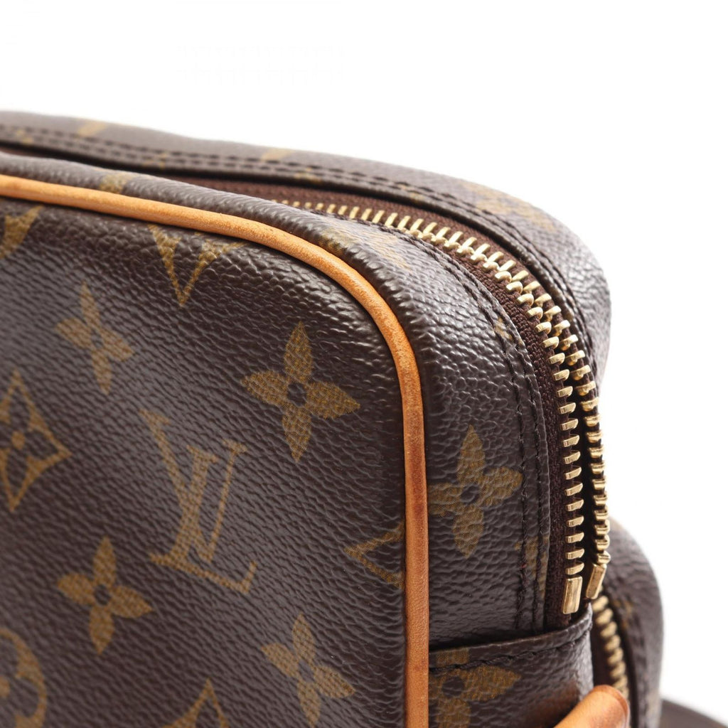 Louis Vuitton Shoulder Bag Amazon Canvas Leather — view 9