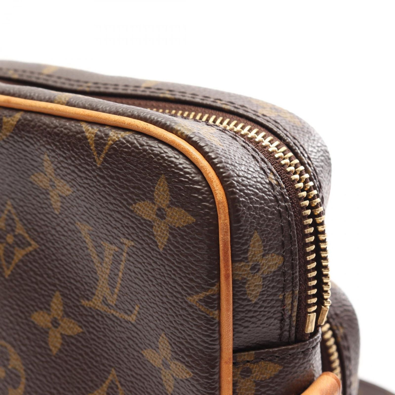 Louis Vuitton Shoulder Bag Amazon Canvas Leather — view 9
