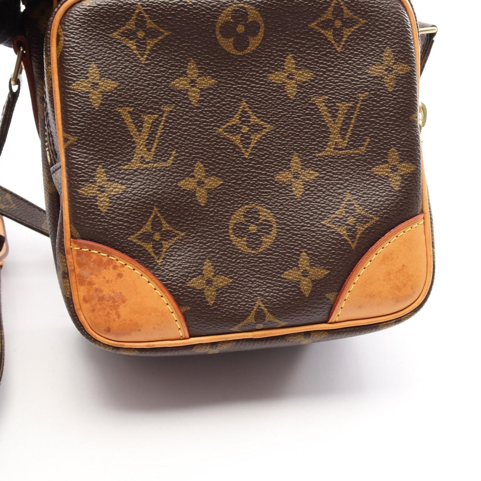 Louis Vuitton Shoulder Bag Amazon Canvas Leather — view 6