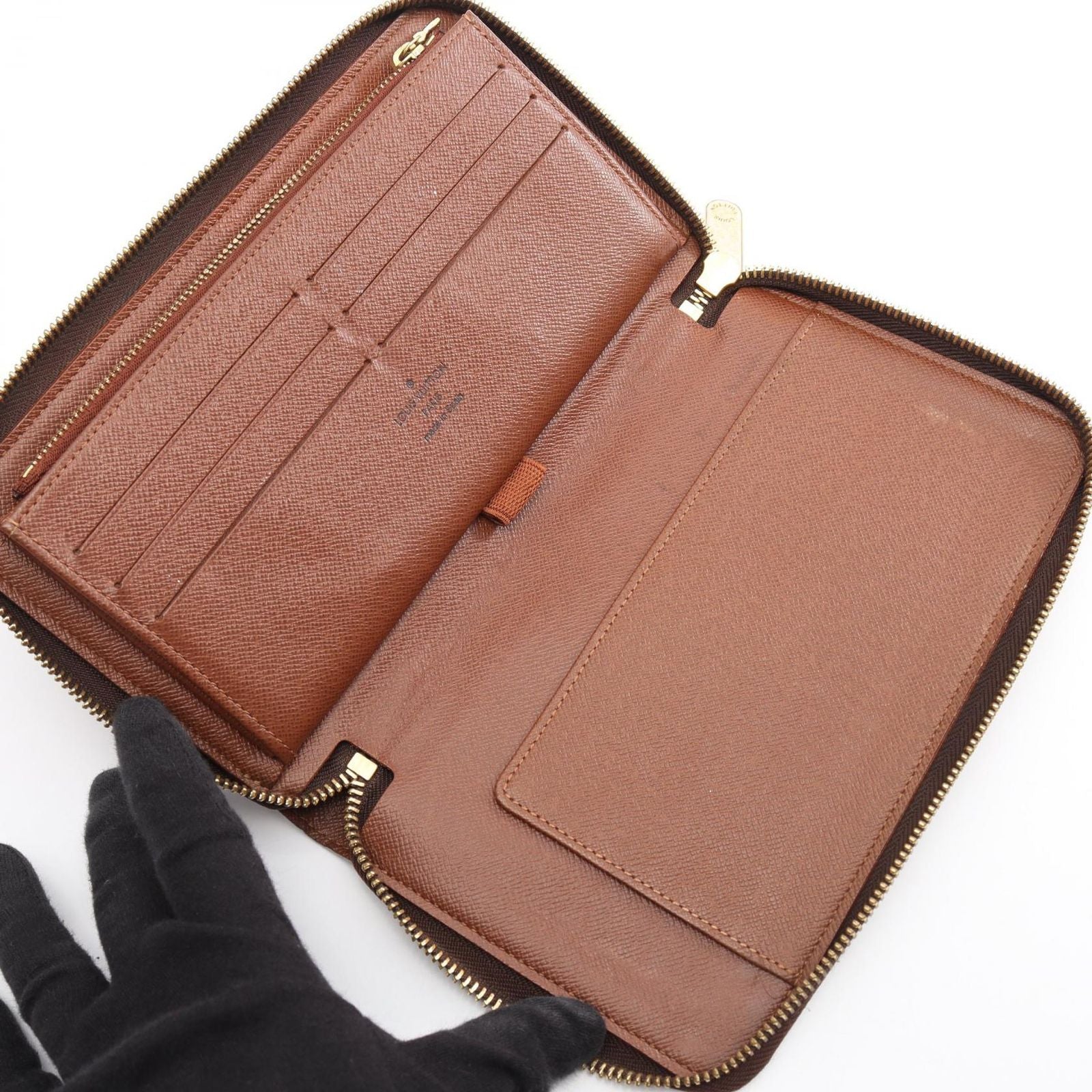 Louis Vuitton Round Wallet Zippy Organizer Monogram — view 3