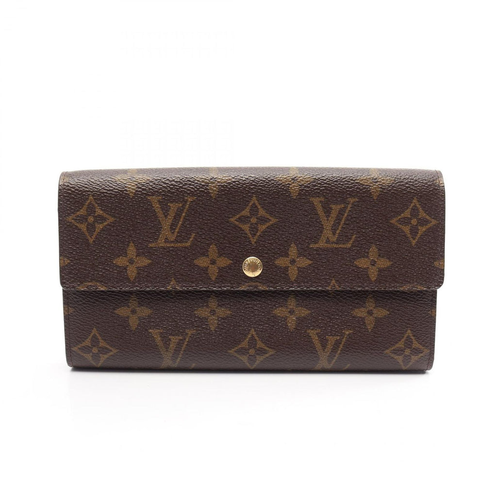 Louis Vuitton Bifold Wallet Pochette Porto Monet Cles Monogram