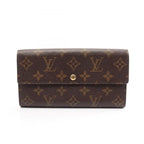 Louis Vuitton Bifold Wallet Pochette Porto Monet Cles Monogram