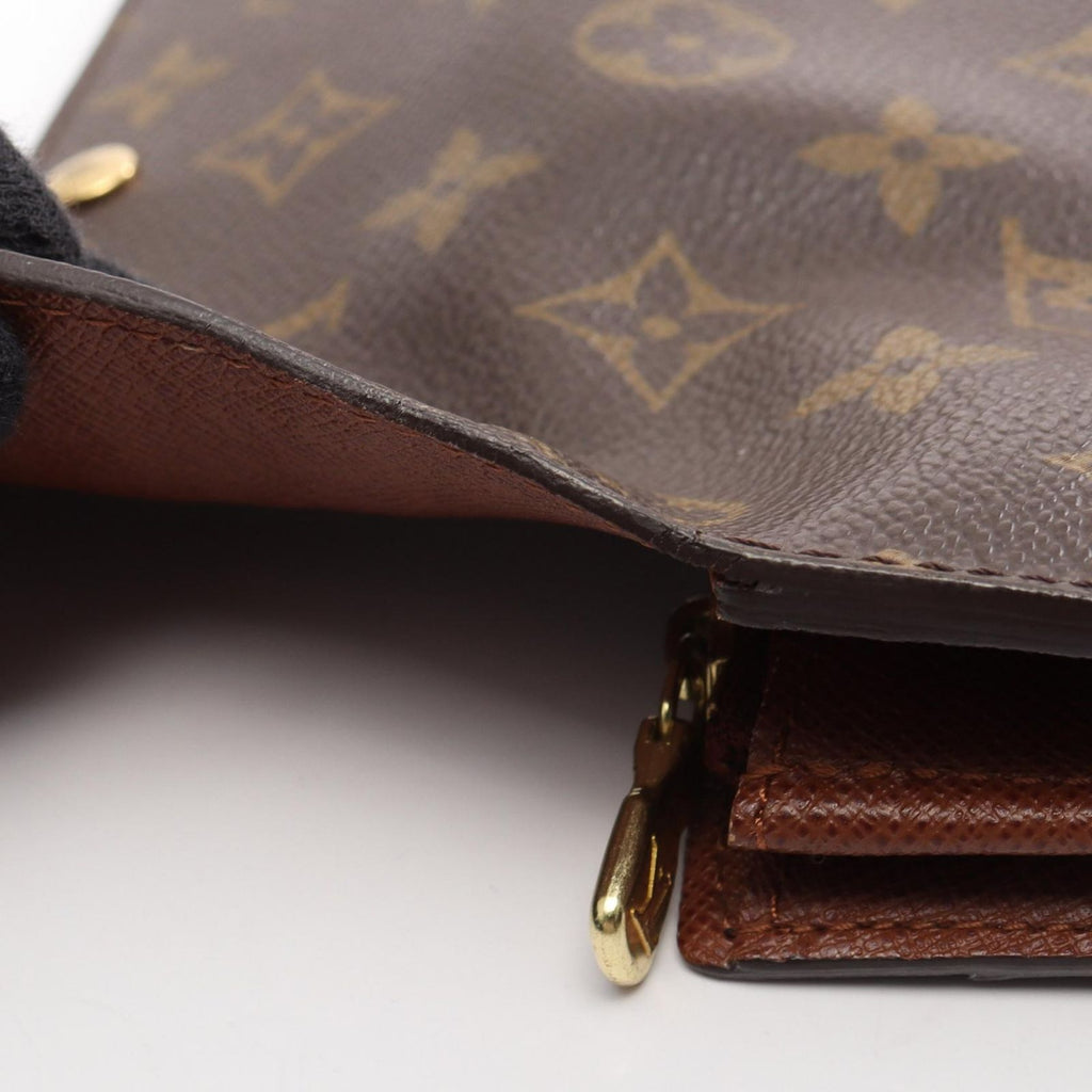 Louis Vuitton Bifold Wallet Pochette Porto Monet Cles Monogram — view 7