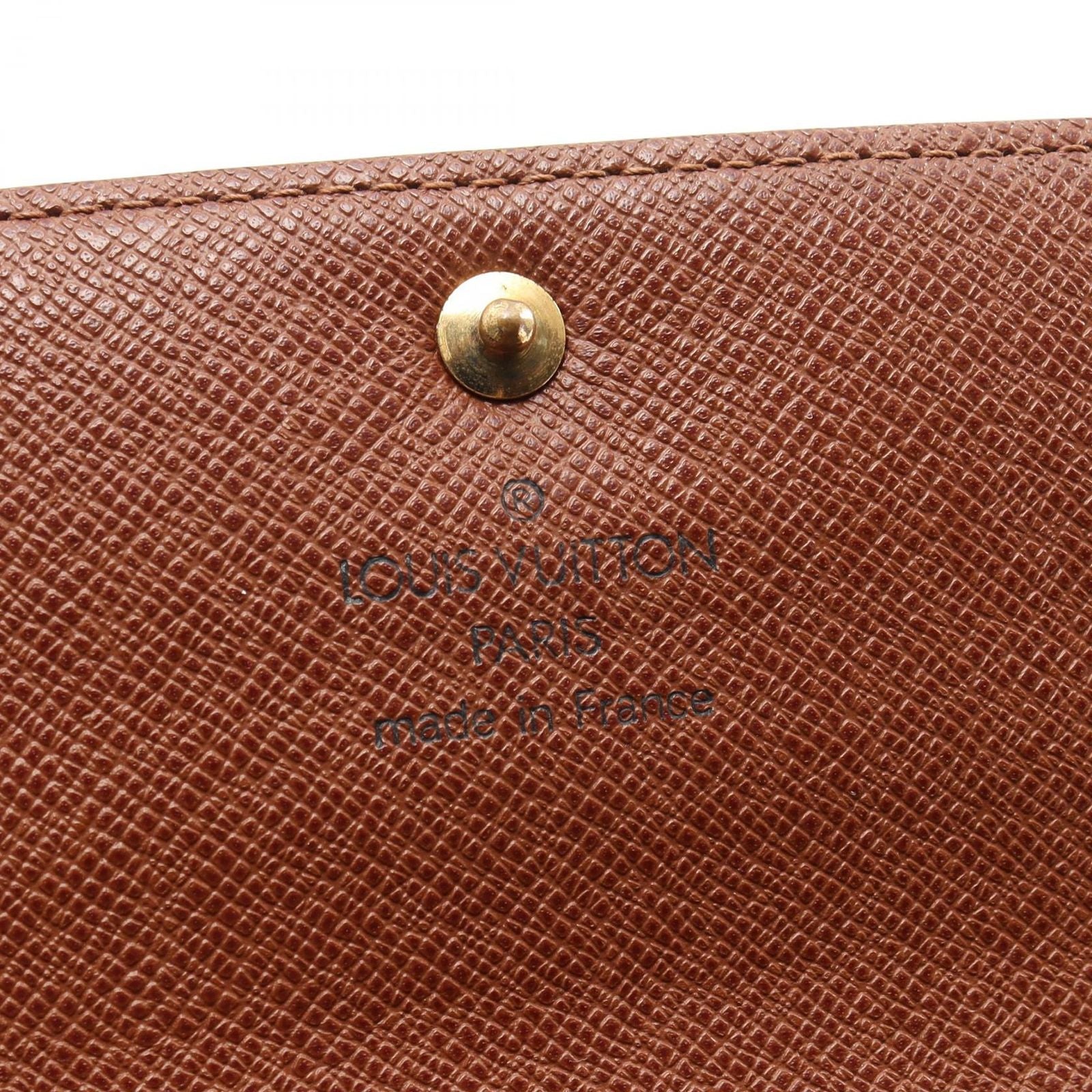 Louis Vuitton Bifold Wallet Pochette Porto Monet Cles Monogram — view 4