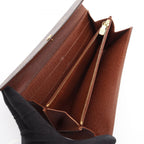 Louis Vuitton Bifold Wallet Pochette Porto Monet Cles Monogram — view 3