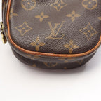 Louis Vuitton Waist Bag Pochette Gange Monogram Canvas Leather — view 7