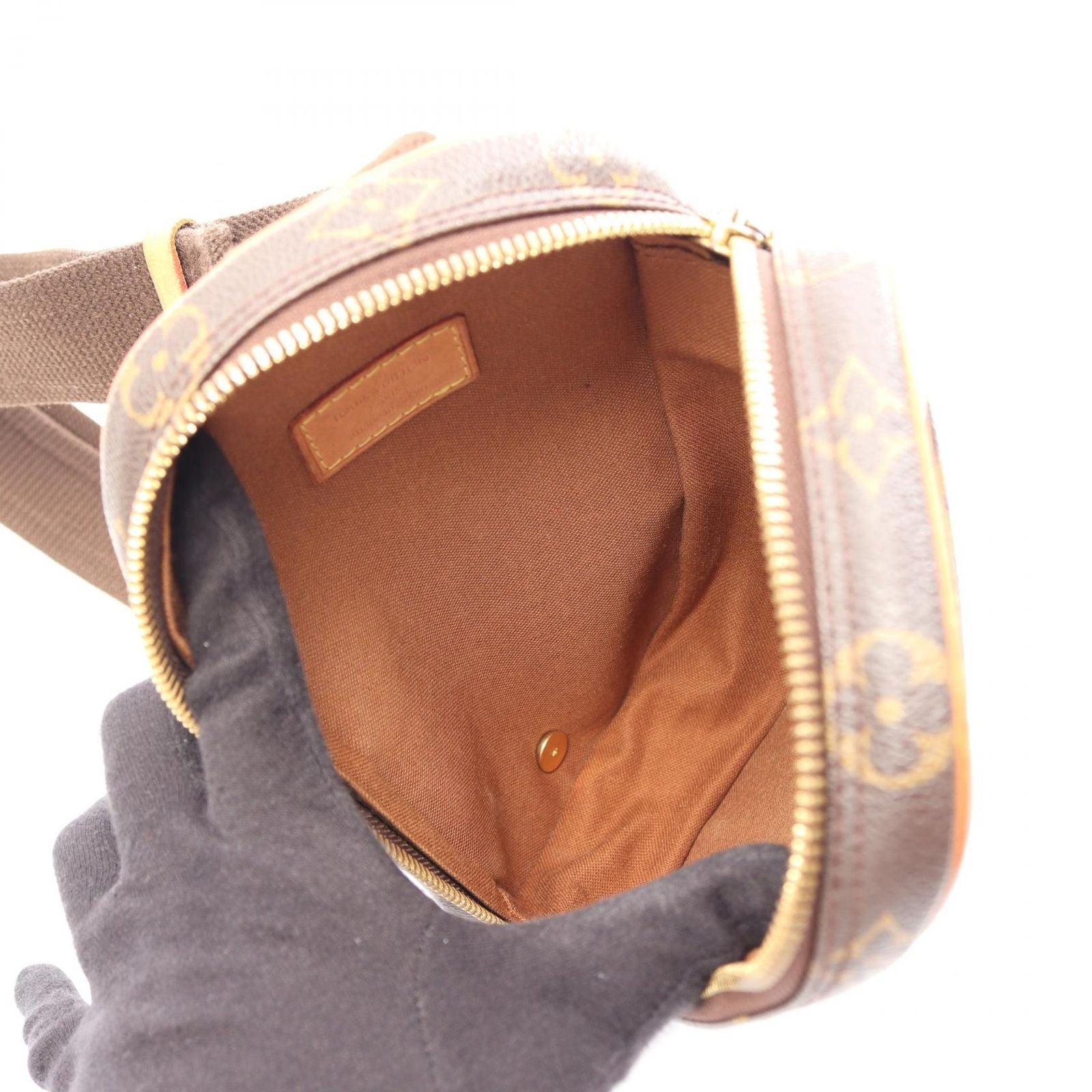 Louis Vuitton Waist Bag Pochette Gange Monogram Canvas Leather — view 3
